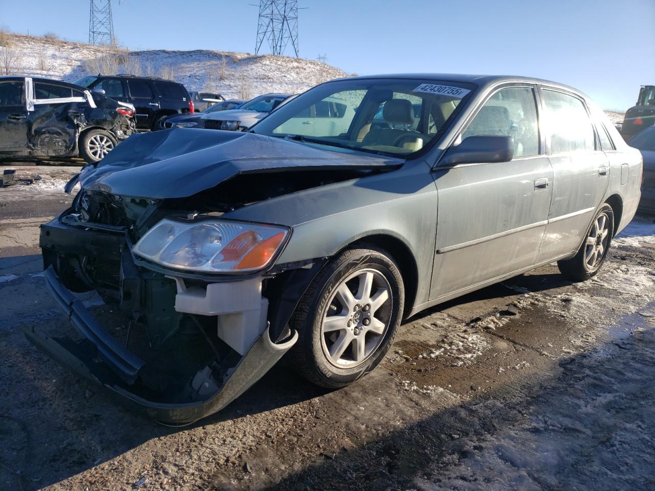 2000 Toyota Avalon VIN 4T1BF28B2YU070382