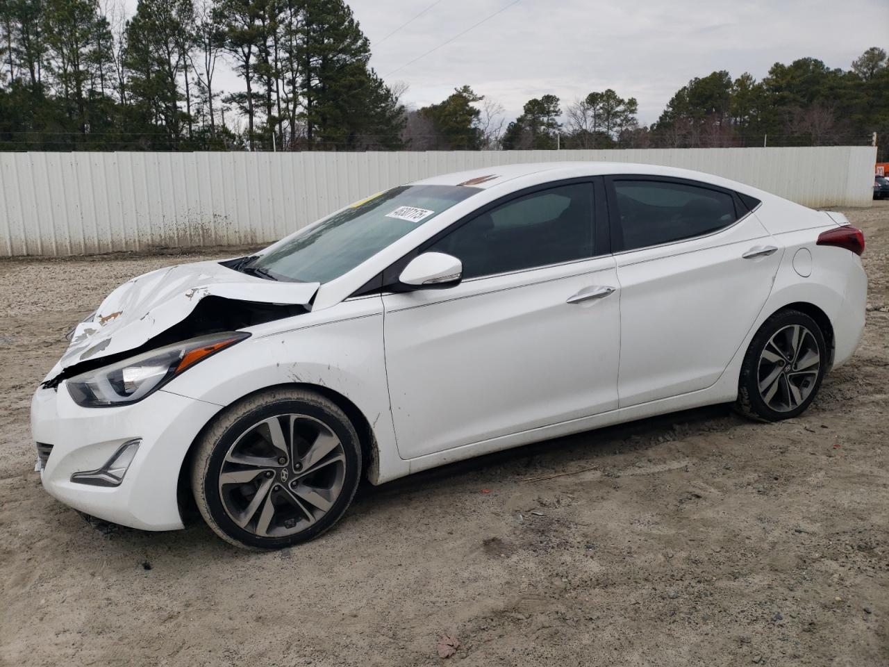 2015 Hyundai Elantra VIN 5NPDH4AE6FH561312