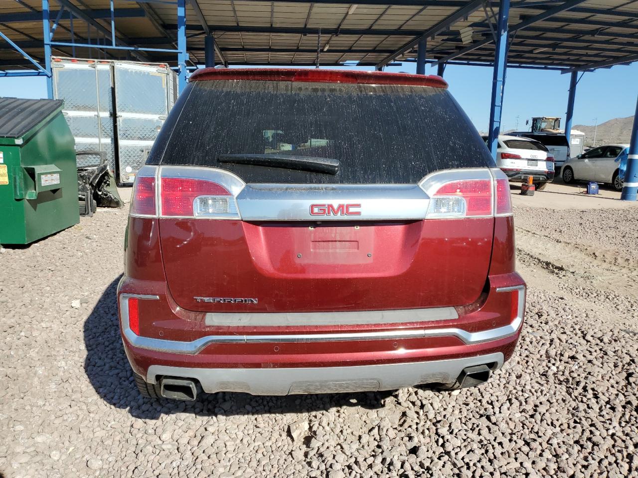 2016 GMC Terrain VIN 2GKFLRE30G6274698 Copart auction photo, front end damage thumbnail 6