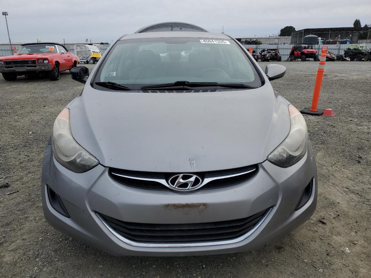 2013 Hyundai Elantra VIN KMHDH4AE5DU810178 Copart auction photo, rear end damage thumbnail 5