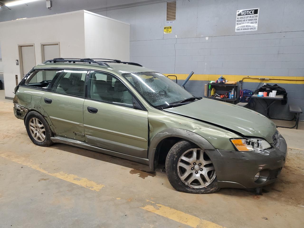 2006 Subaru Legacy VIN 4S4BP61C867354862 Copart auction photo, all over / undercarriage damage thumbnail 4