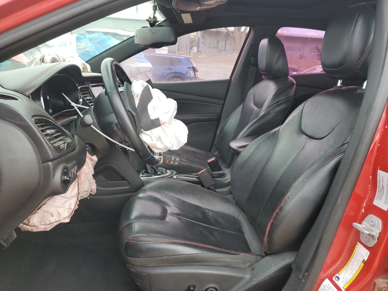 2015 Dodge Dart VIN 1C3CDFEB3FD173418 Copart auction photo, front end / side damage thumbnail 7