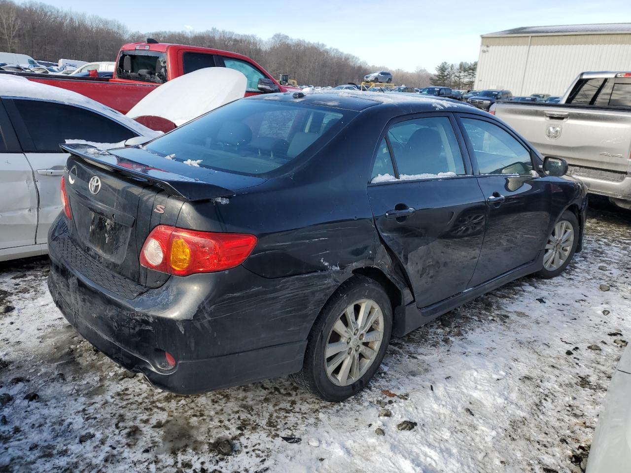 2010 Toyota Corolla VIN 2T1BU4EE9AC460841 Copart auction photo, front end damage thumbnail 3