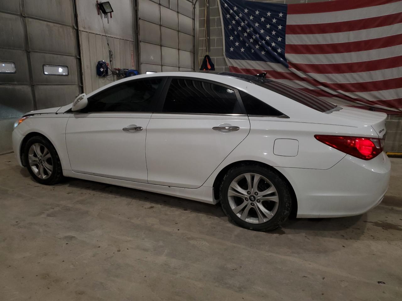 2013 Hyundai Sonata VIN 5NPEC4AC0DH636231 Copart auction photo, front end / side damage thumbnail 2