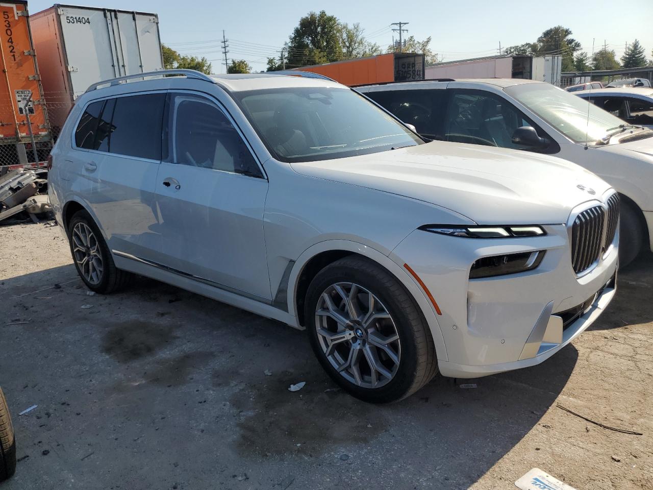 2024 BMW X7 VIN 5UX23EM05R9T73419 Copart auction photo, hail damage thumbnail 4