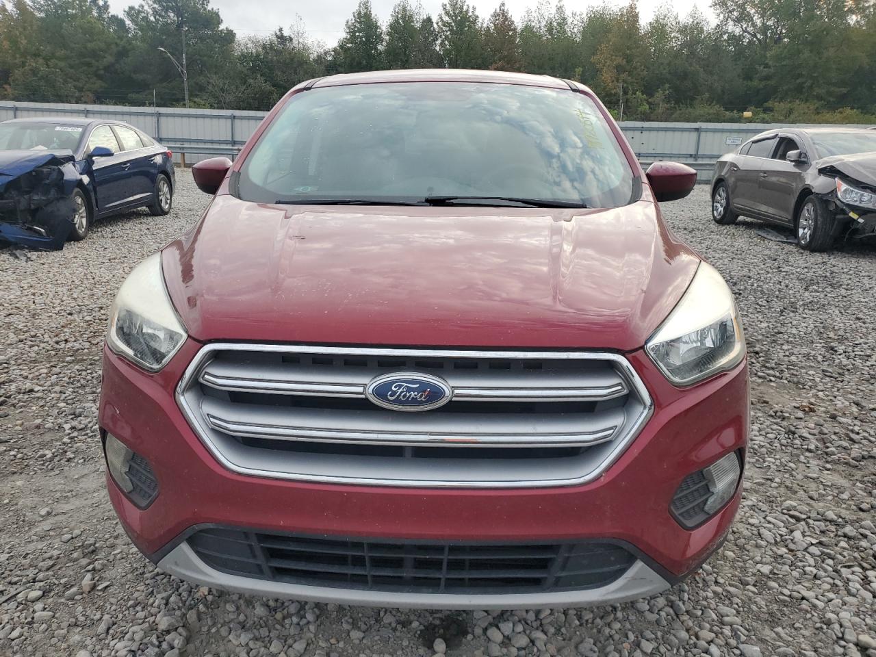 2017 Ford Escape VIN 1FMCU0GD4HUB85521 Copart auction photo, rear end damage thumbnail 5
