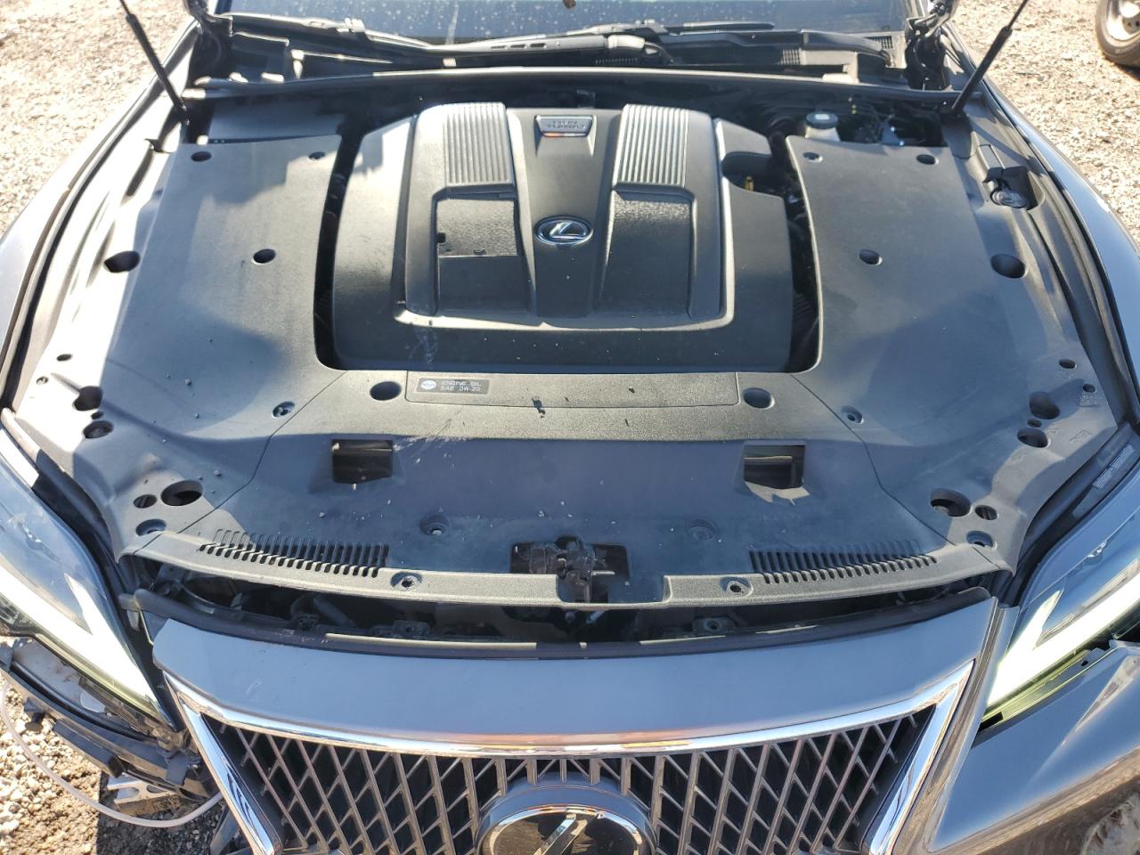 2023 Lexus LS VIN JTHD51FFXP5018702 Copart auction photo, front end / rear end damage thumbnail 11