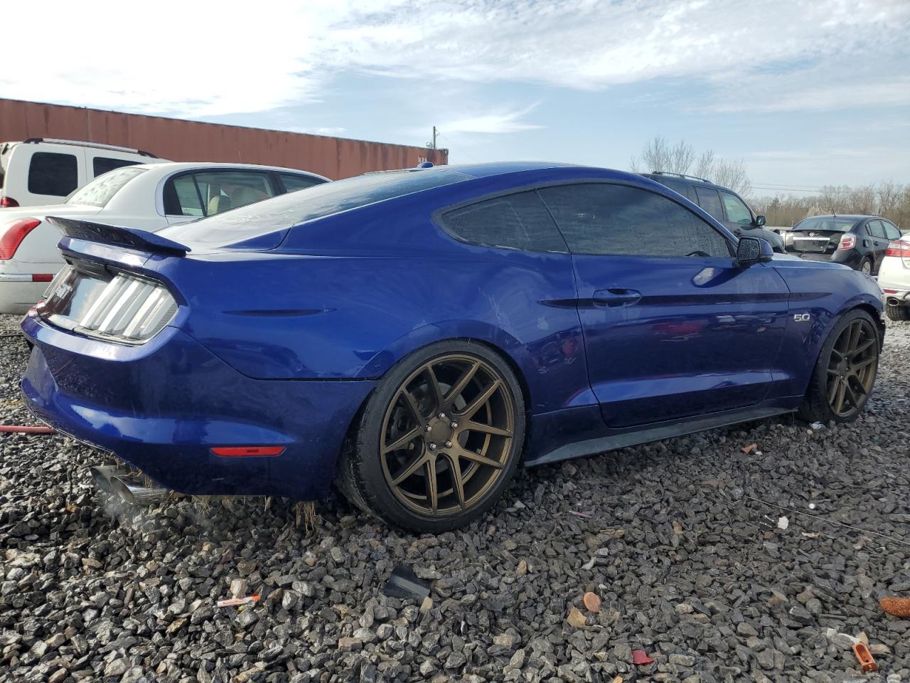 2016 Ford Mustang VIN 1FA6P8CFXG5259022 Copart auction photo, front end damage thumbnail 3