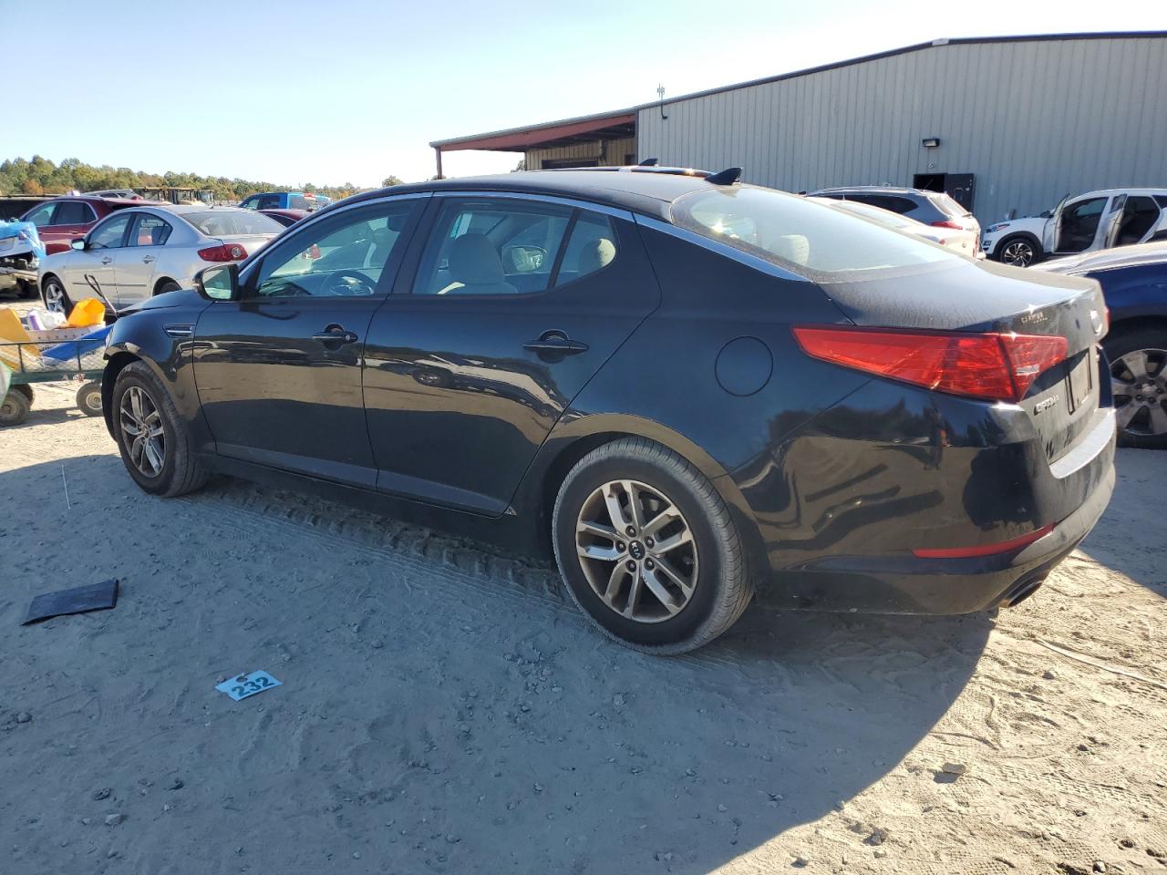 2011 KIA Optima VIN KNAGM4A76B5157167 Copart auction photo, front end damage thumbnail 2
