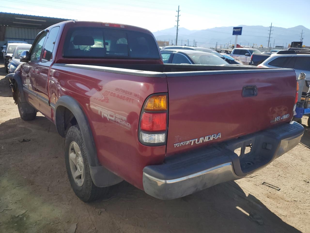 2001 Toyota Tundra VIN 5TBBT44111S155464 Copart auction photo, all over damage thumbnail 2