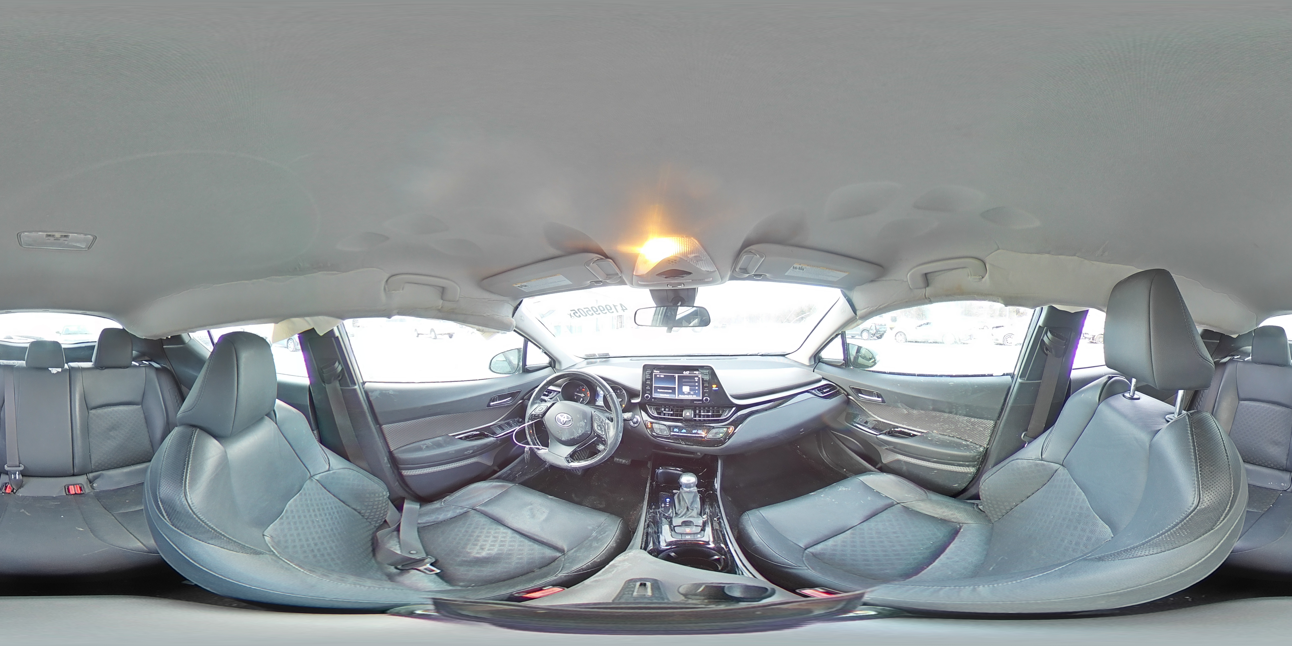 2020 Toyota C-HR VIN NMTKHMBX2LR114701 Copart auction photo, side damage thumbnail 13
