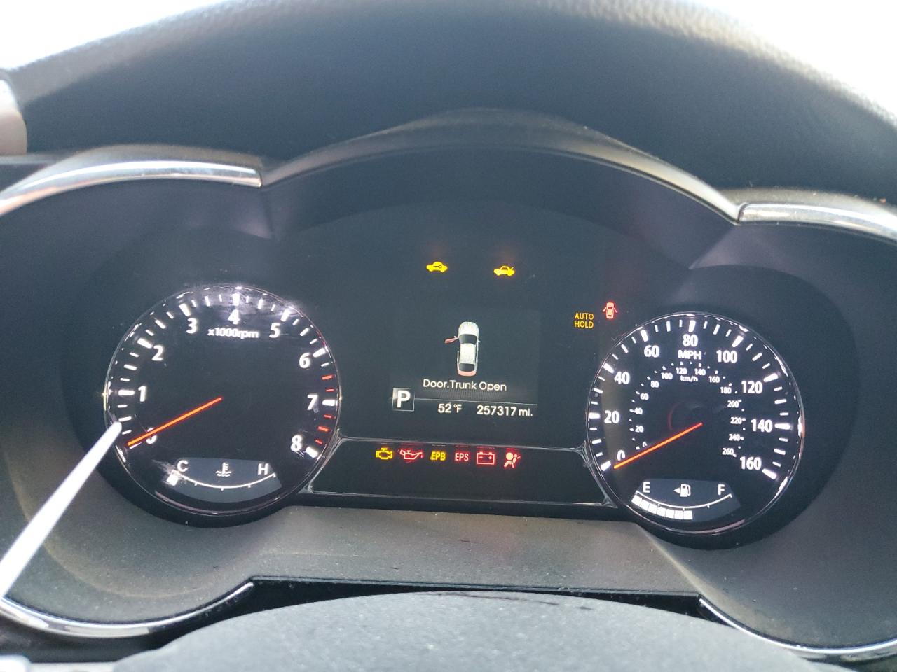 2013 KIA Optima VIN 5XXGR4A60DG167767 Copart auction photo, burn - engine damage thumbnail 9