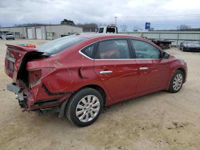 2016 Nissan Sentra VIN 3N1AB7AP0GL671302 Copart auction photo, rear end / minor dent/scratches damage thumbnail 3