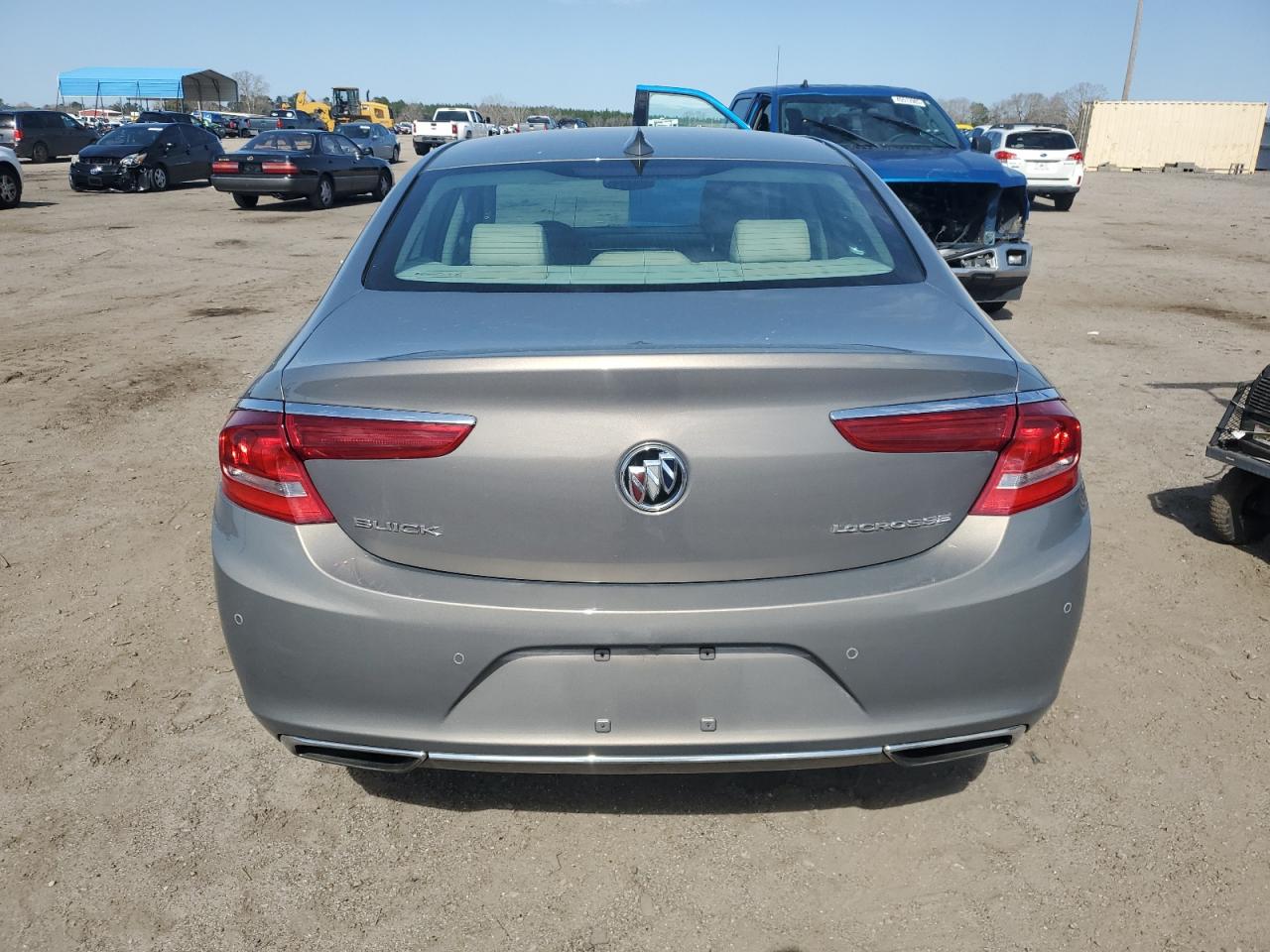 2017 Buick LaCrosse VIN 1G4ZM5SS5HU166618 Copart auction photo, front end / side damage thumbnail 6
