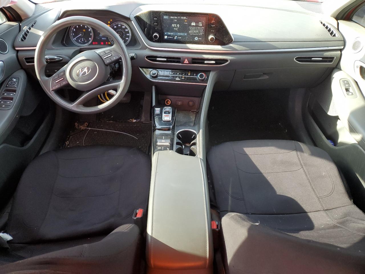 2021 Hyundai Sonata VIN 5NPEG4JA5MH081487 Copart auction photo, front end damage thumbnail 8