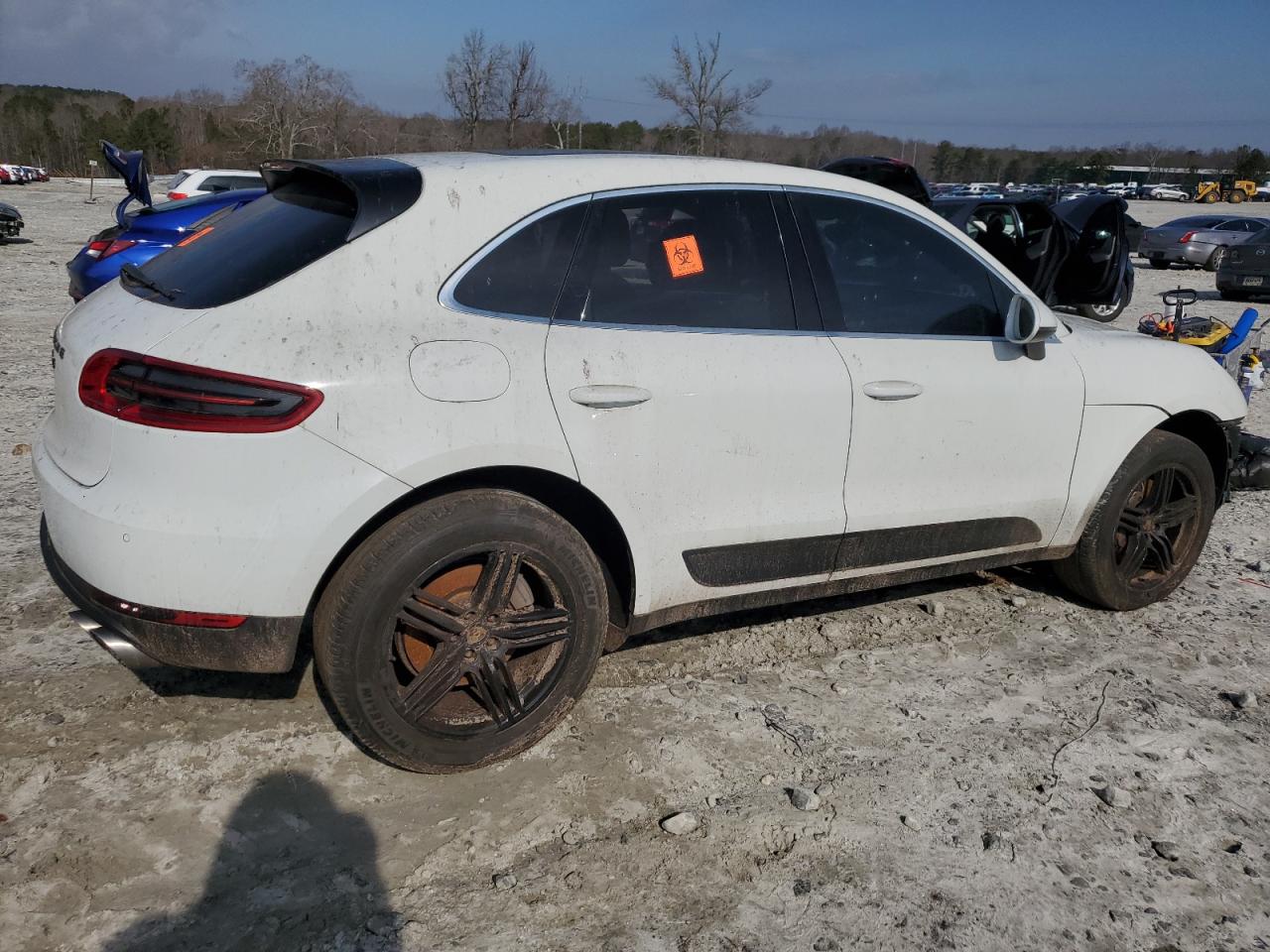2015 Porsche Macan VIN WP1AB2A50FLB57702 Copart auction photo, all over damage thumbnail 3
