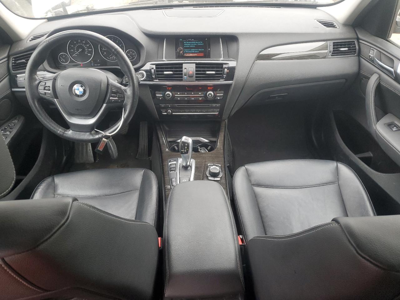 2016 BMW X3 VIN 5UXWX9C53G0D86944 Copart auction photo, side / minor dent/scratches damage thumbnail 8