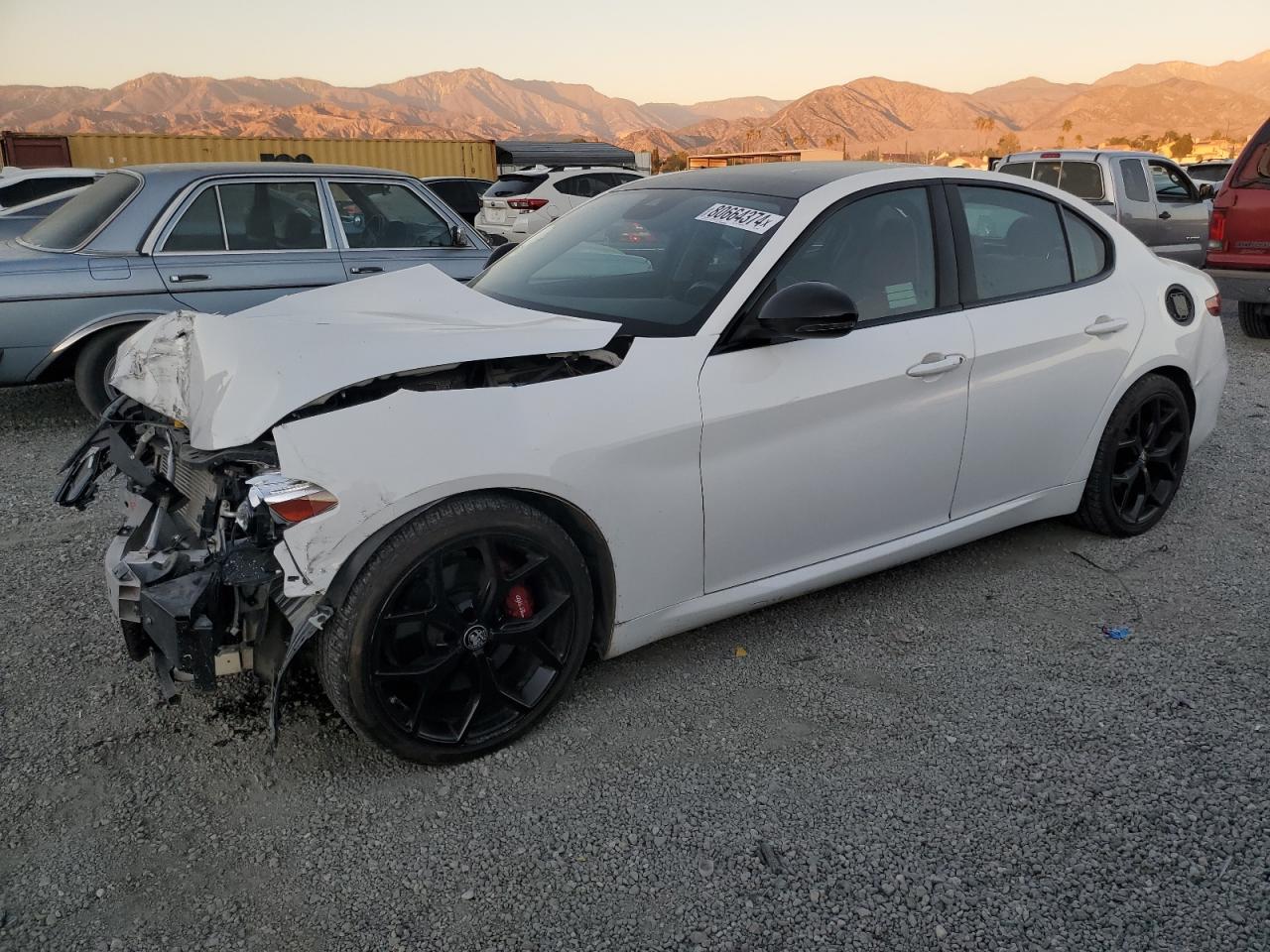 2021 Alfa Romeo Giulia VIN ZARFAMBN4M7650007