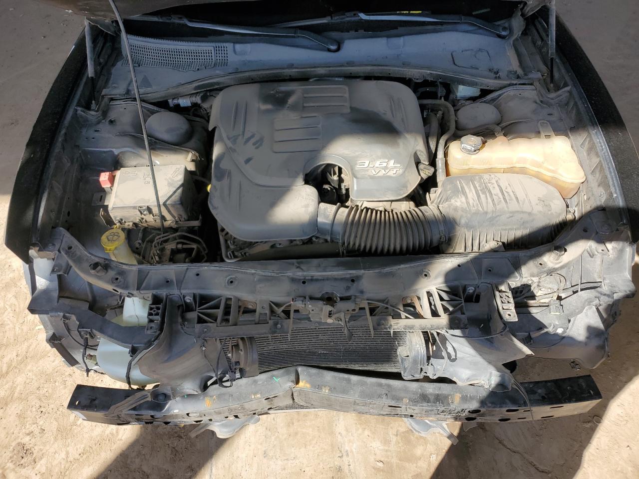 2017 Dodge Charger VIN 2C3CDXHG4HH563253 Copart auction photo, front end / rear end damage thumbnail 13