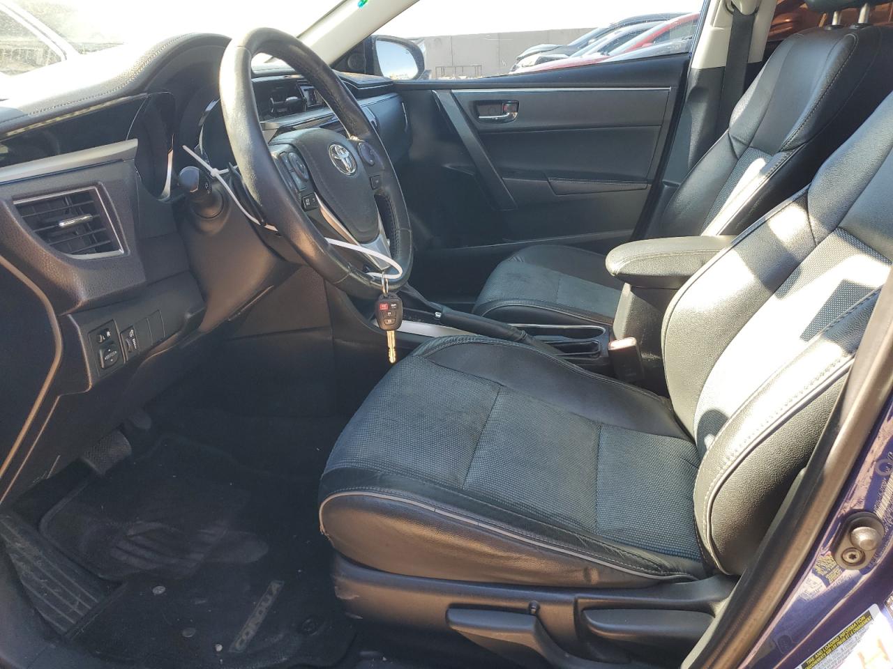 2014 Toyota Corolla VIN 2T1BURHE6EC216840 Copart auction photo, rear end damage thumbnail 7