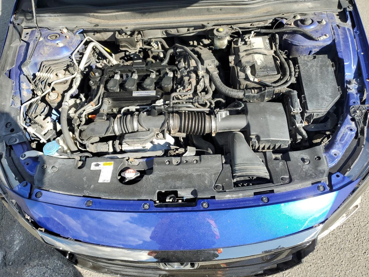 2018 Honda Accord VIN 1HGCV1F37JA253478 Copart auction photo, front end / side damage thumbnail 11