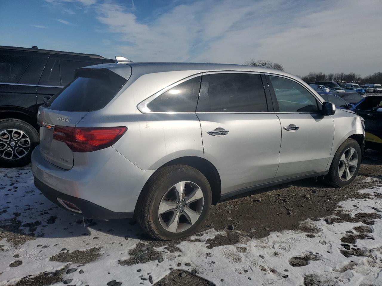 2015 Acura MDX VIN 5FRYD4H28FB003094 Copart auction photo, front end damage thumbnail 3