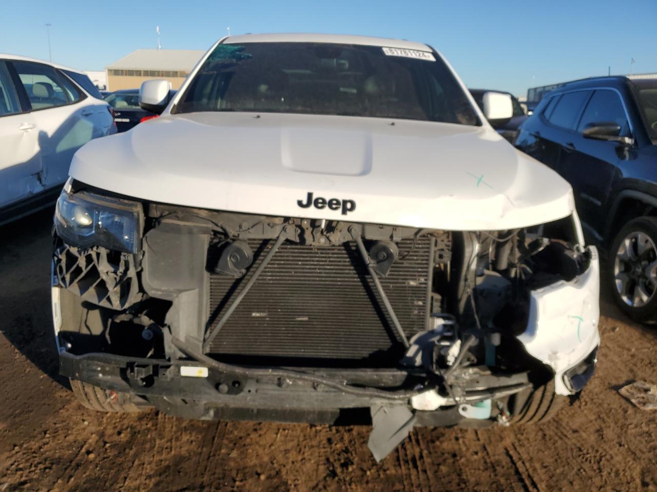 2018 Jeep Grand Cherokee VIN 1C4RJFAG6JC234386 Copart auction photo, front end damage thumbnail 5