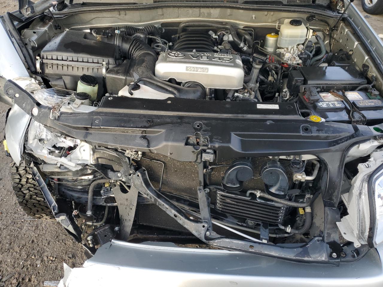 2009 Toyota 4Runner VIN JTEBT17R69K007025 Copart auction photo, front end damage thumbnail 12