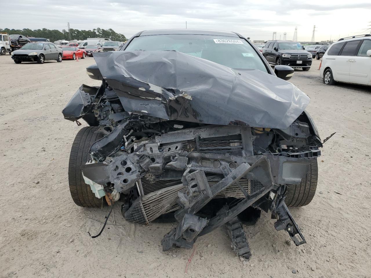 2016 Ford Focus VIN 1FADP3L97GL407353 Copart auction photo, front end / rear end damage thumbnail 5