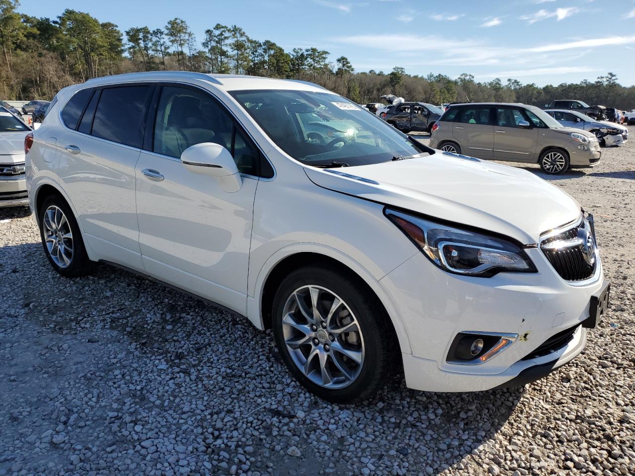 2020 Buick Envision VIN LRBFXCSA4LD159404 Copart auction photo, front end / minor dent/scratches damage thumbnail 4