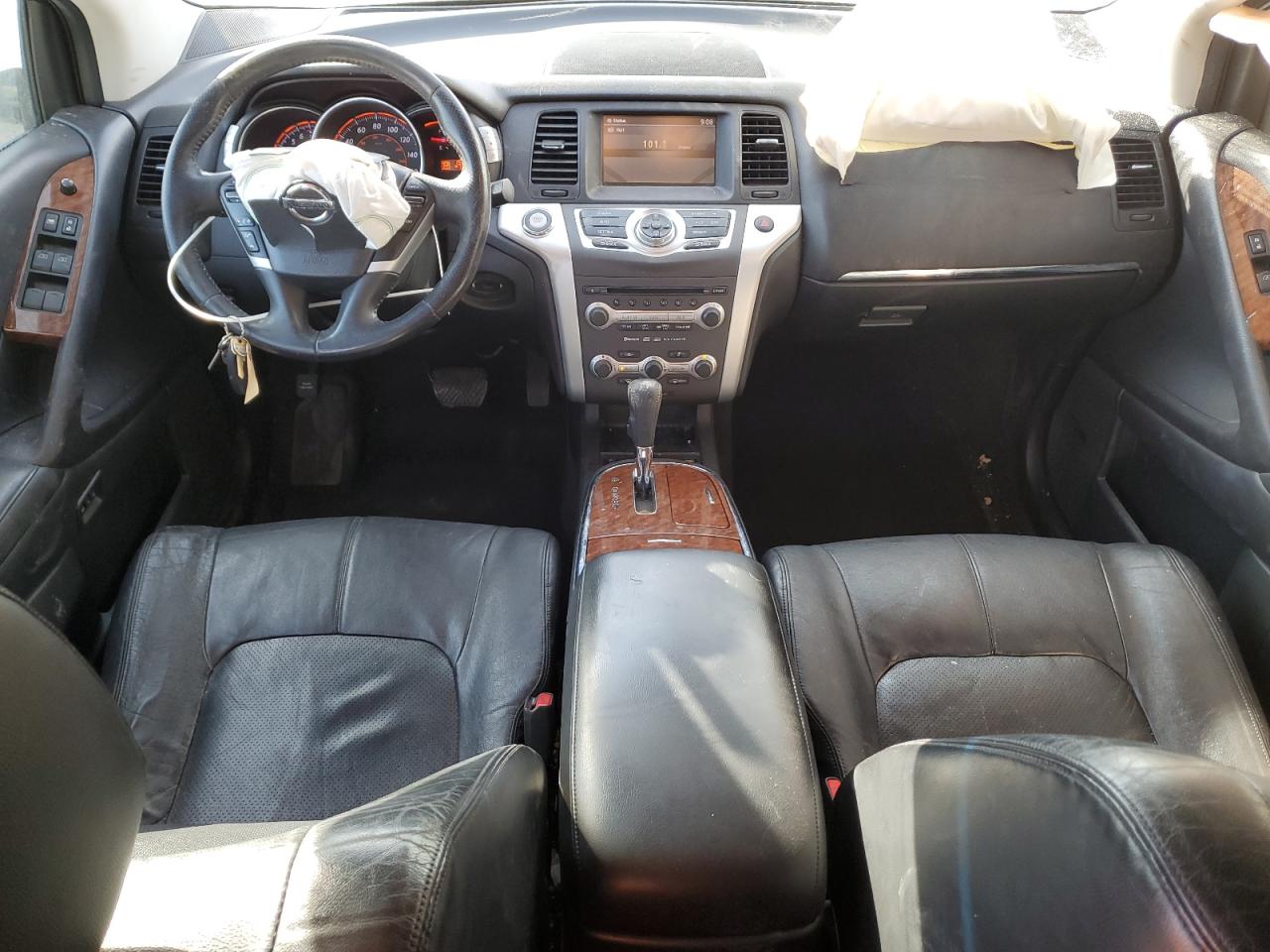 2010 Nissan Murano VIN JN8AZ1MW5AW114240 Copart auction photo, front end / side damage thumbnail 8