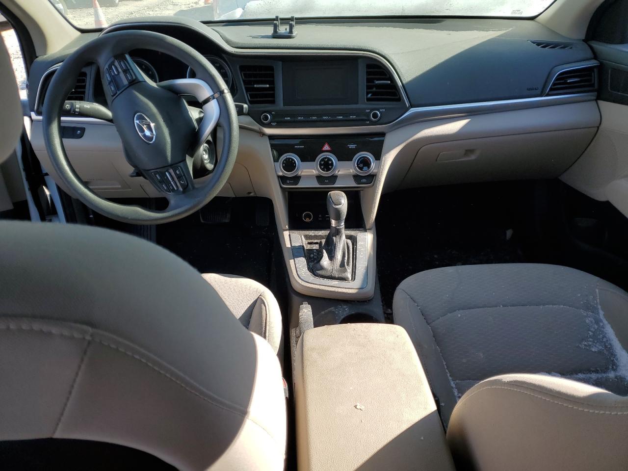 2019 Hyundai Elantra VIN 5NPD74LF4KH424677 Copart auction photo, front end damage thumbnail 8