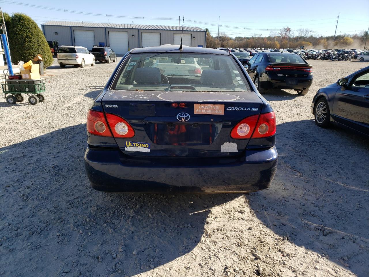 2004 Toyota Corolla VIN 2T1BR32E54C311914 Copart auction photo, side / normal wear damage thumbnail 6