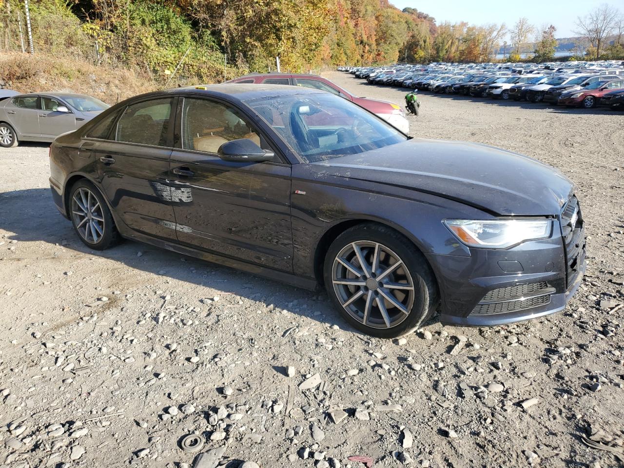 2018 Audi A6 VIN WAUF8AFC2JN064696 Copart auction photo, front end / minor dent/scratches damage thumbnail 4
