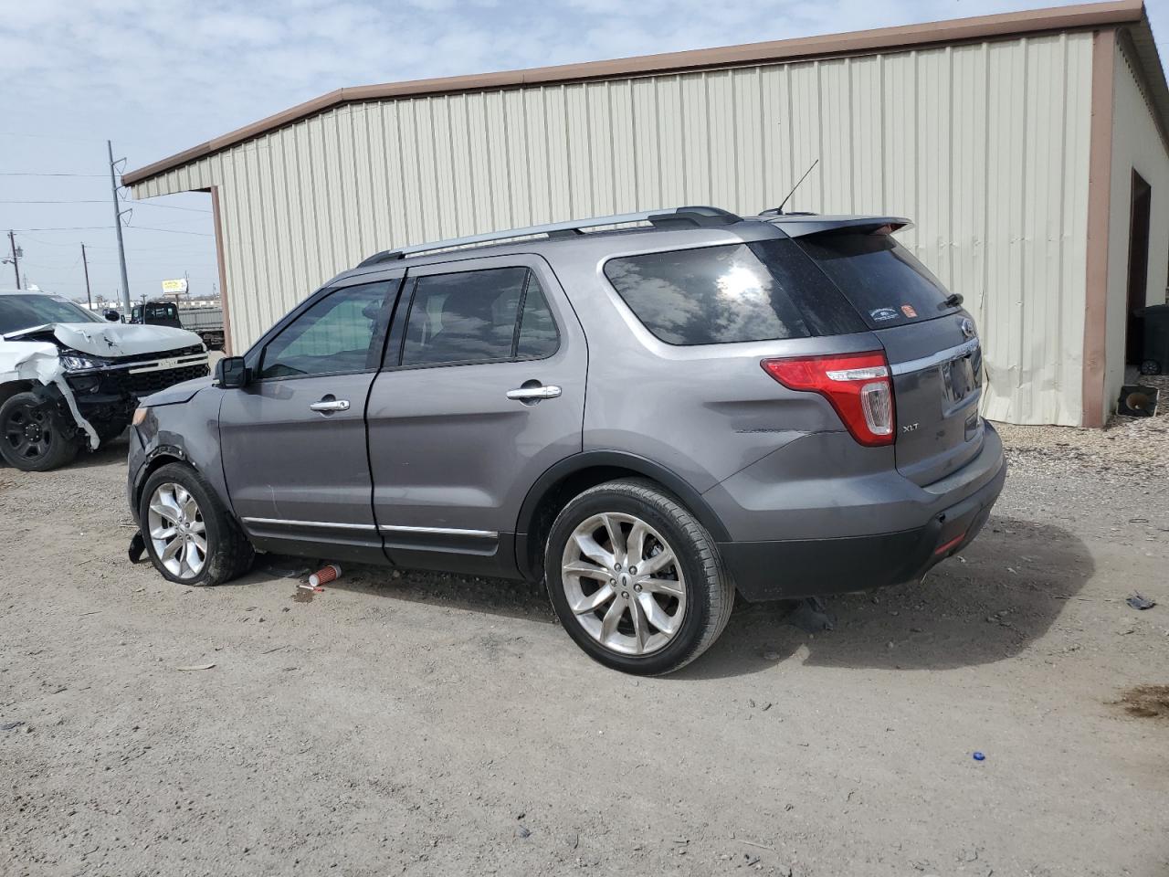 2014 Ford Explorer VIN 1FM5K7D85EGB42377 Copart auction photo, front end damage thumbnail 2