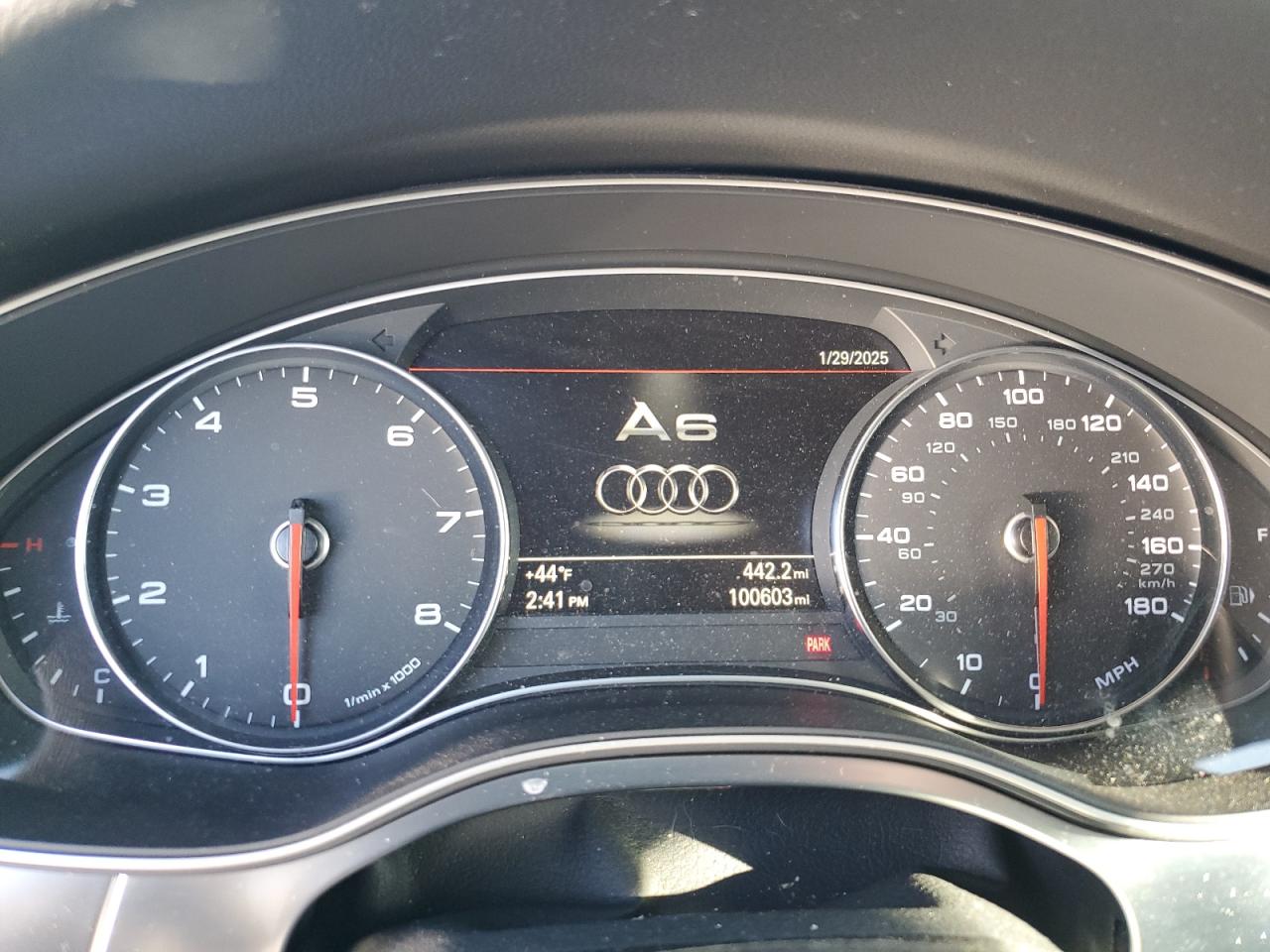 2015 Audi A6 VIN WAUFGAFC8FN019658 Copart auction photo, front end damage thumbnail 9
