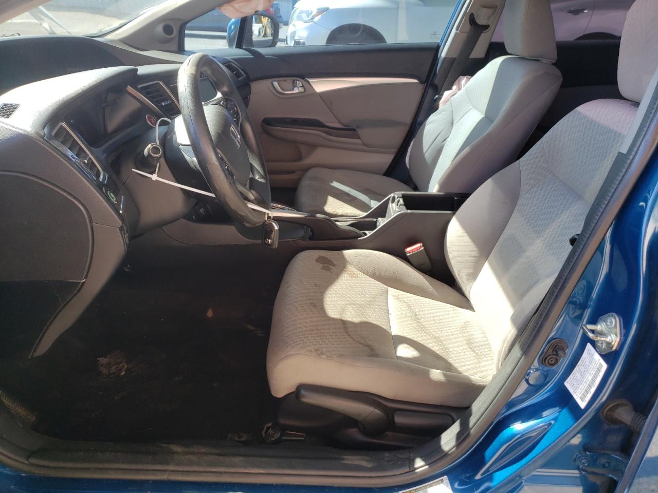2015 Honda Civic VIN 2HGFB2F89FH527439 Copart auction photo, rear end / undercarriage damage thumbnail 7
