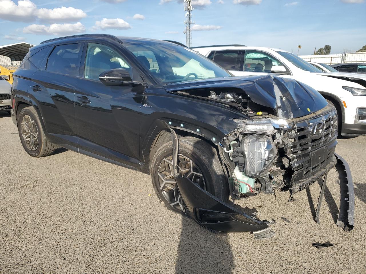 2024 Hyundai Tucson VIN KM8JFCD13RU171379 Copart auction photo, front end damage thumbnail 4
