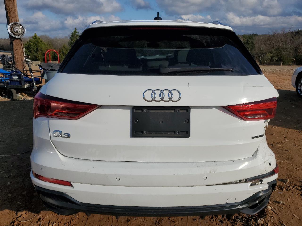 2019 Audi Q3 VIN WA1EECF38K1079970 Copart auction photo, all over / mechanical damage thumbnail 6