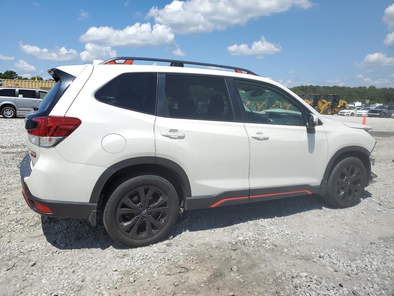 2019 Subaru Forester VIN JF2SKAPC2KH406764 Copart auction photo, front end / minor dent/scratches damage thumbnail 3