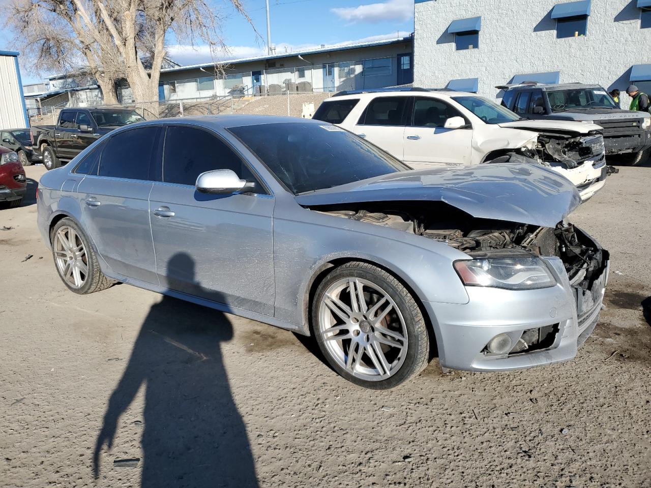 2010 Audi A4 VIN WAUKFAFL6AN047811 Copart auction photo, front end damage thumbnail 4