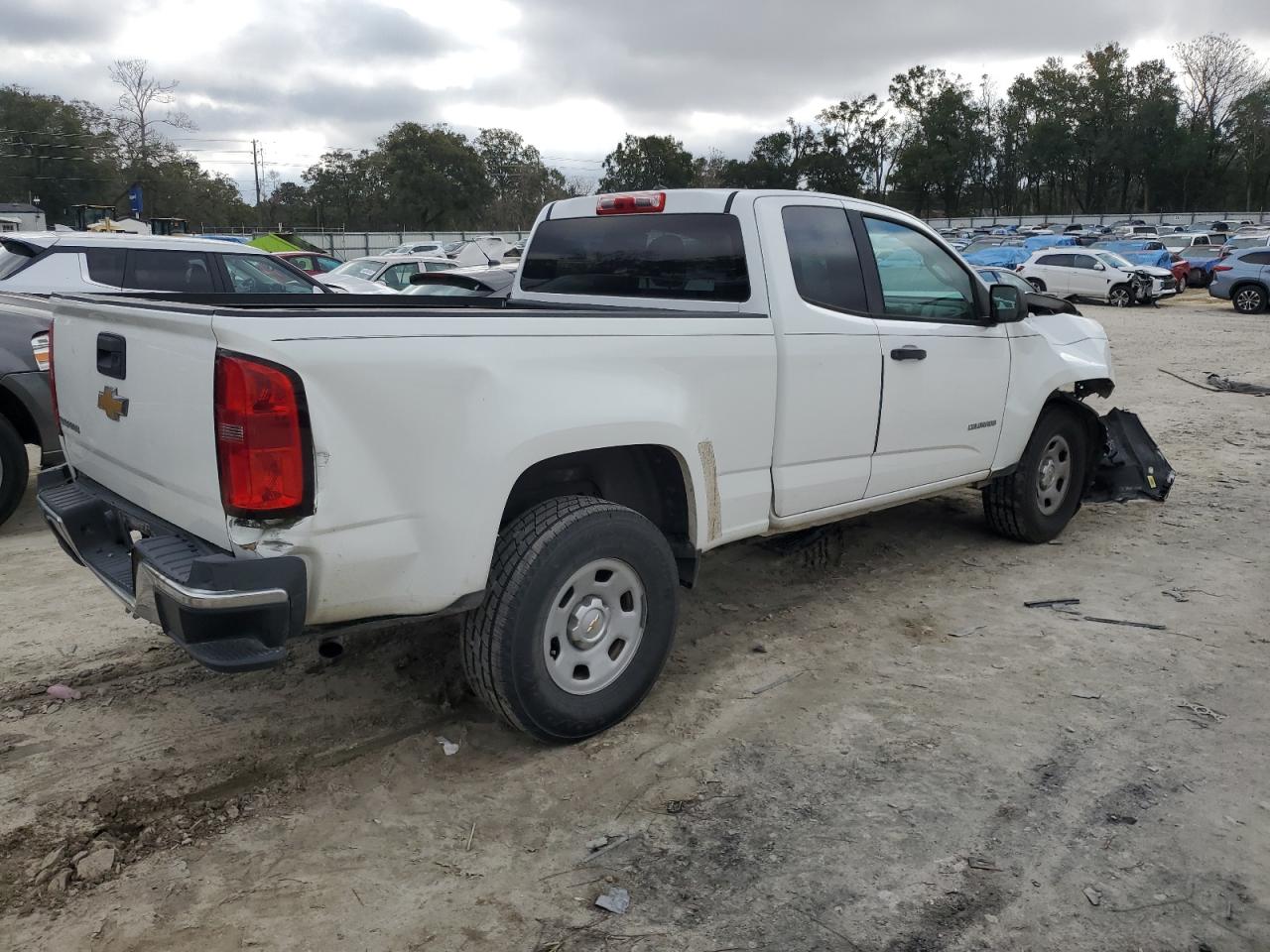2016 Chevrolet Colorado VIN 1GCHSAEAXG1293785 Copart auction photo, front end / rear end damage thumbnail 3
