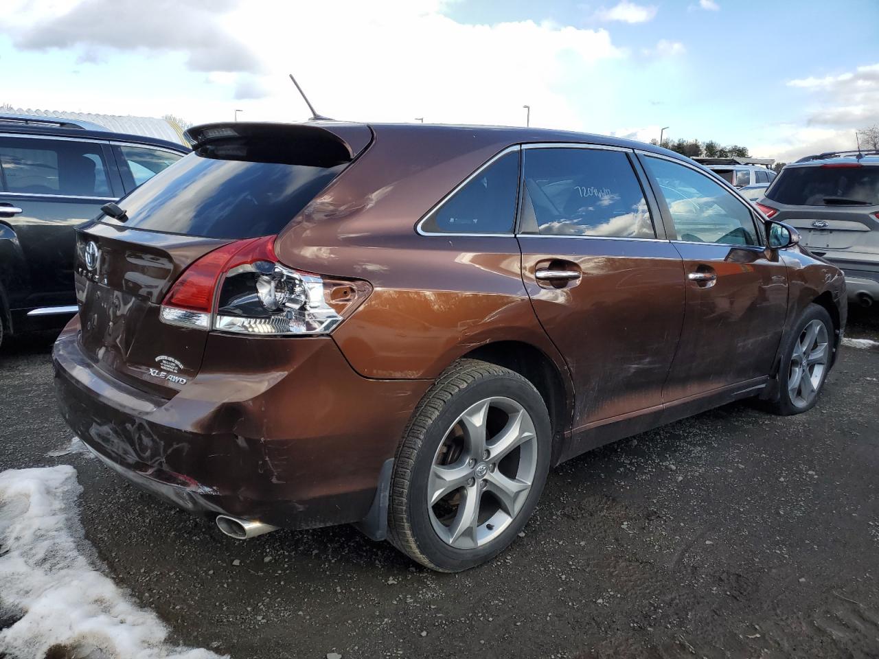 2013 Toyota Venza VIN 4T3BK3BB7DU094334 Copart auction photo, front end / minor dent/scratches damage thumbnail 3