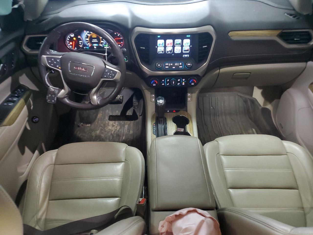 2018 GMC Acadia VIN 1GKKNXLS7JZ119780 Copart auction photo, front end / side damage thumbnail 8