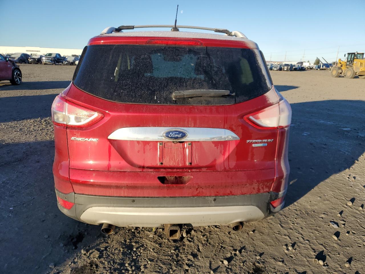 2015 Ford Escape VIN 1FMCU9J90FUA17557 Copart auction photo, front end / side damage thumbnail 6