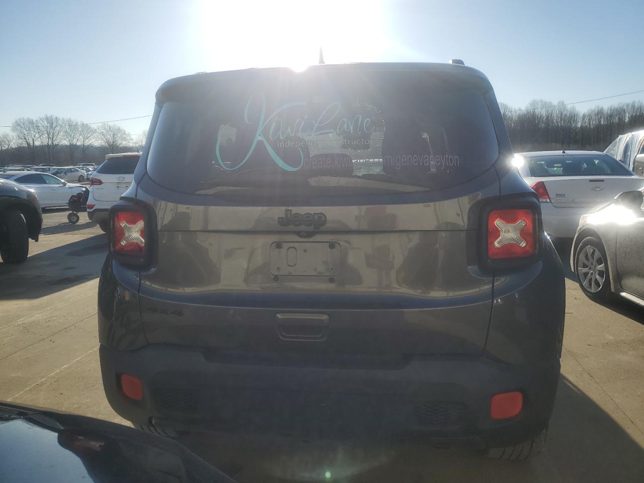 2018 Jeep Renegade VIN ZACCJBBB9JPJ45003 Copart auction photo, all over damage thumbnail 6
