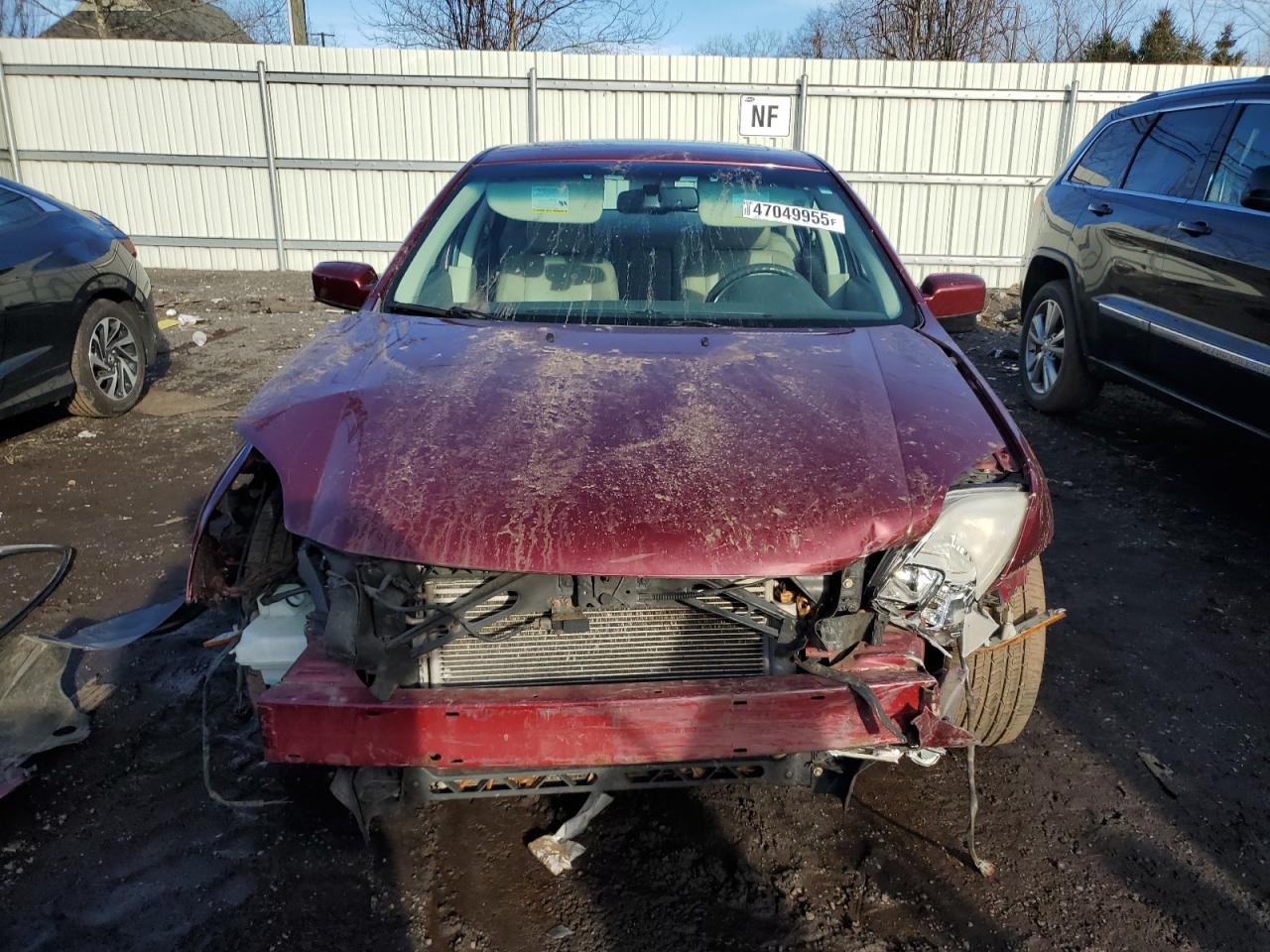 2007 Ford Fusion VIN 3FAHP02117R188242 Copart auction photo, front end damage thumbnail 5