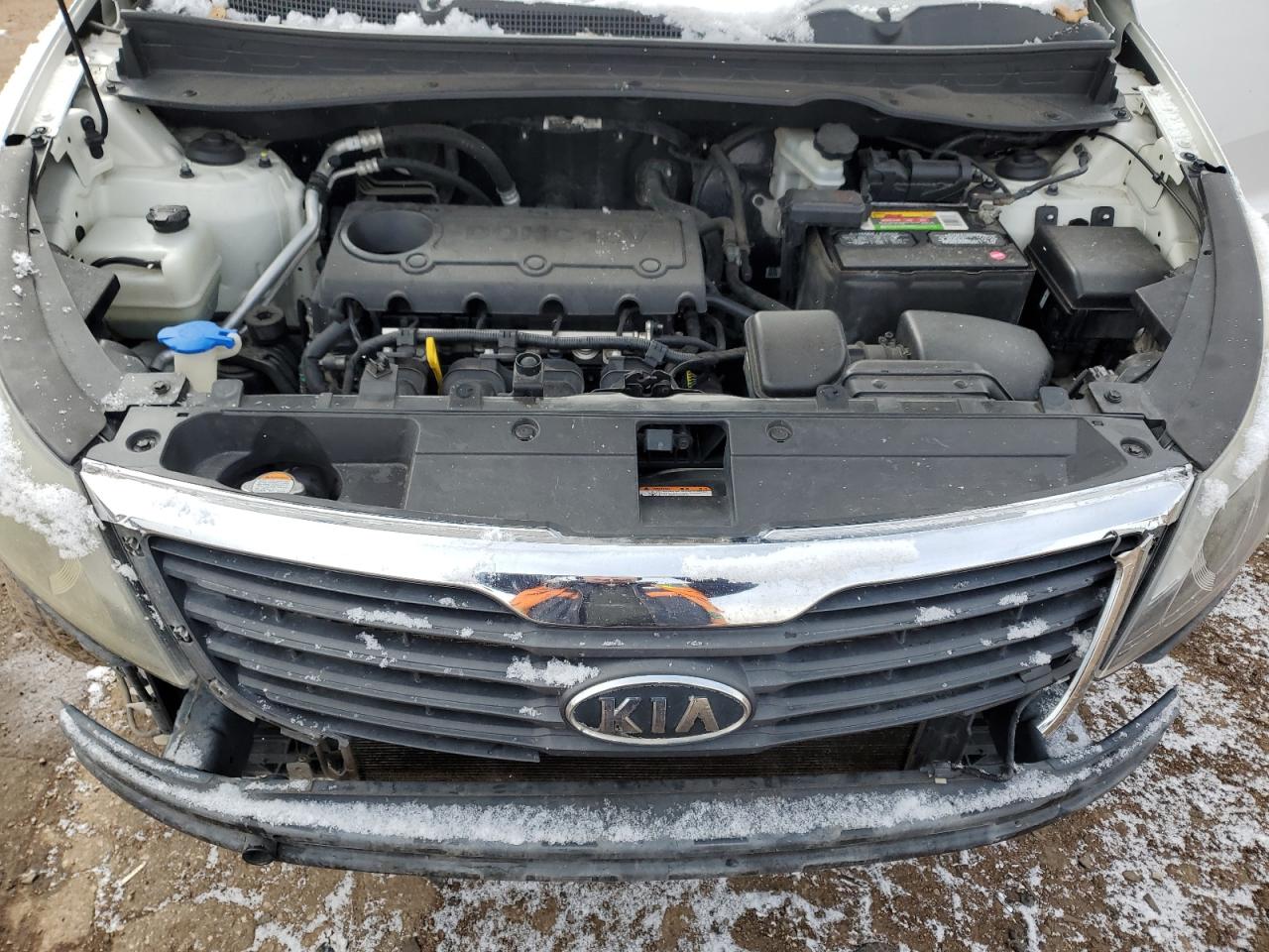 2011 KIA Sportage VIN KNDPBCA21B7023078 Copart auction photo, front end / rear end damage thumbnail 12