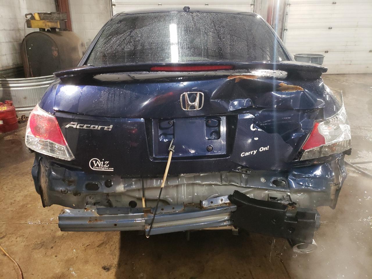 2010 Honda Accord VIN 1HGCP2F88AA152882 Copart auction photo, rear end / minor dent/scratches damage thumbnail 6