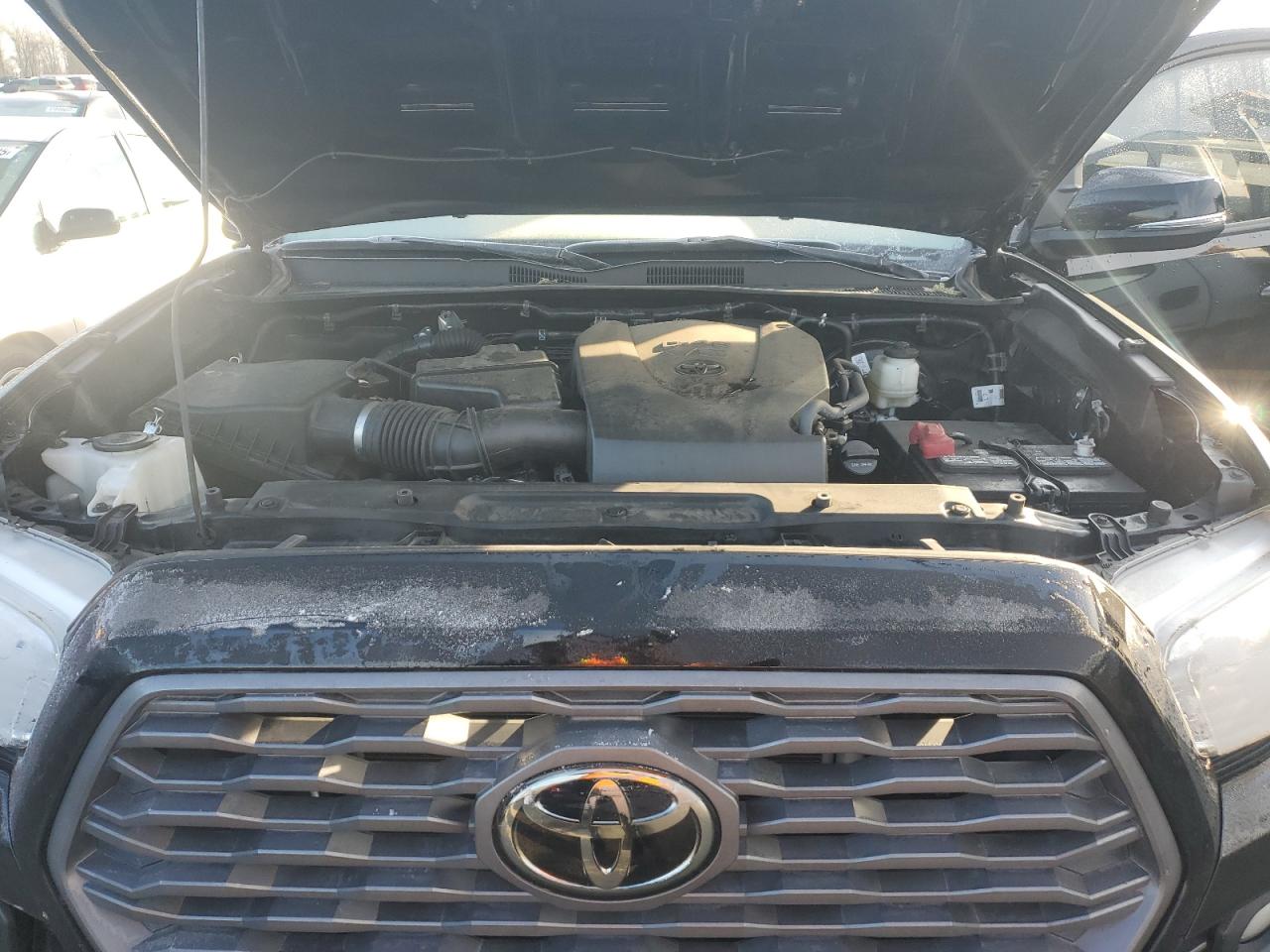 2021 Toyota Tacoma VIN 3TMDZ5BN8MM109189 Copart auction photo, rear end damage thumbnail 11